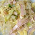 二度寝から目が覚めた's cooksnap of when they made 我が家自慢の寒天サラダ.
