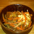 ｓａｋｕｃｈａ's cooksnap of when they made 厚揚げとひき肉の炒め物.