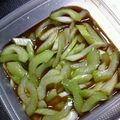 ユミコーネ's cooksnap of when they made ***セロリ★ワサビ醤油漬け***.