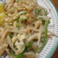 つばまき's cooksnap of when they made 手軽にもう１品☆もやし炒めの卵とじ.