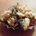 もももももももーん's cooksnap of when they made にらとベーコンの卵とじ風.