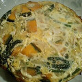さぁ★たぁ★'s cooksnap of when they made かぼちゃとほうれん草のチーズマヨオムレツ.