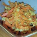 めぐりおな's cooksnap of when they made にんじんの卵炒め　味噌風味.
