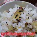 ちひろっぷ's cooksnap of when they made さつま芋ごはん.