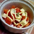 puniＫ's cooksnap of when they made トマトのクリームチーズマヨサラダ.