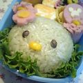 ばるぼあ's cooksnap of when they made サボカッパ＊キャラ弁.