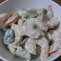妙香ママ's cooksnap of when they made ハマル☆えびときゅうりのマヨサラダ♪.