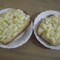 3姉妹ちゃんママ's cooksnap of when they made アップルシナモンとメープルのトースト.