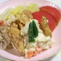 mmameco's cooksnap of when they made いか天ポテトサラダ.