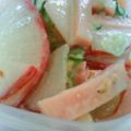 熊人すみこ's cooksnap of when they made たっぷり食べれる大根サラダ.