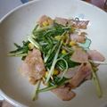 K/S's cooksnap of when they made 水菜とベーコンのポン酢炒め.