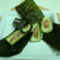 ちびぷりん's cooksnap of when they made 梅きゅう海苔巻き☆.