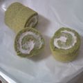 ひろﾏﾁ's cooksnap of when they made 可愛い☆ミニミニ抹茶ロール☆.