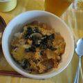 rururie's cooksnap of when they made 玉子丼の作り方.
