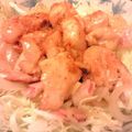 PIA77's cooksnap of when they made ♪鶏肉のにんにくソース丼♪.