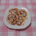 パンダさんでーす。's cooksnap of when they made 春巻きの皮de簡単なんちゃってピザ★.