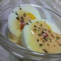 eterno's cooksnap of when they made ゆで卵に♪スイートチリマヨ.