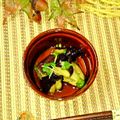 imoco92's cooksnap of when they made ナスと貝割れのお浸し〜ゆず胡椒風味〜.