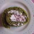 あいまいみ's cooksnap of when they made ★お抹茶たっぷり♪抹茶ろーるけーき★.