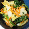 жゆきにゃж's cooksnap of when they made ほうれん草と白菜のゴマあえ.