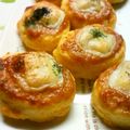 えまっちママ's cooksnap of when they made ナゲットの味噌マヨ・チーズ焼き☆.
