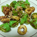 conn's cooksnap of when they made 超簡単！ししとうとちくわの炒めもの！.
