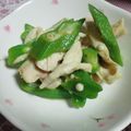ＴＯＭＯＷＡＴ's cooksnap of when they made 紹興酒が香る鶏胸肉とオクラの中華和え♪.