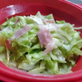 まめたん's cooksnap of when they made レンジで簡単！春キャベツの塩バター蒸し.