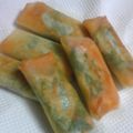 ランランくん's cooksnap of when they made しそがたっぷり食べられる～しそ春巻き.