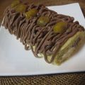 ハニービー's cooksnap of when they made 癒し系☆モンブランロールケーキ.