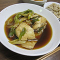 fortune_snow's cooksnap of when they made 金目鯛の煮付け(o^－^o).