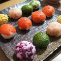 マロピーヌ's cooksnap of when they made スモークサーモンの手鞠鮨.