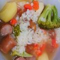 まな姫's cooksnap of when they made おかゆに飽きたら洋風ぞうすい.