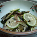 亀と空's cooksnap of when they made れんこんと茗荷とすだちのさっぱりサラダ.