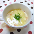 えるえる２８６'s cooksnap of when they made 簡単★かにかまと卵スープ.