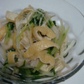 cominam's cooksnap of when they made 水菜とえのきのお浸し.