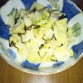 ミルミルＳ's cooksnap of when they made ごま香るキャベツと塩昆布の和え物.