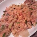 ゆづちゃま's cooksnap of when they made 母の☆ピリカラ豚キムチチャーハン.