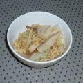 こり～'s cooksnap of when they made 白菜とエリンギの梅味噌パスタ.