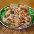 シュウちゃんのママ's cooksnap of when they made ウマ☆カリ2豚肉の焼き梅ソース.