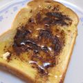 yamita's cooksnap of when they made ほろ苦あま～い♫ココア蜂蜜トースト.