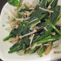 まいうぅ's cooksnap of when they made ほうれん草とエノキのお浸し.