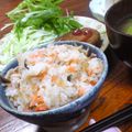 へも☆'s cooksnap of when they made 簡単!!鮭の炊き込みごはん.