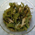 ゆまめちゃん's cooksnap of when they made あと一品。ゴーヤとみょうがの和え物.