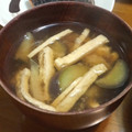 サーフブレイド's cooksnap of when they made なすと油揚げのみそ汁.