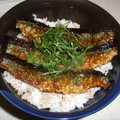 Michonchon's cooksnap of when they made 超簡単！「さんまの蒲焼き」.