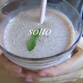 sotto's cooksnap of when they made ちょっと休憩～のドリンク、バナチョコ.