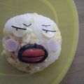 3姉妹ちゃんママ's cooksnap of when they made ☆ヒゲぴよのお弁当☆（キャラ弁）.