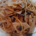 ブりゃん's cooksnap of when they made れんこんときのこの和風スパゲティー.
