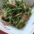 pukukoko's cooksnap of when they made 水菜とベーコンのささっと炒め.